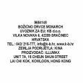 BOŽIĆNO DRVCE MONARCH PINE S METALNIM STALKOM 210 CM