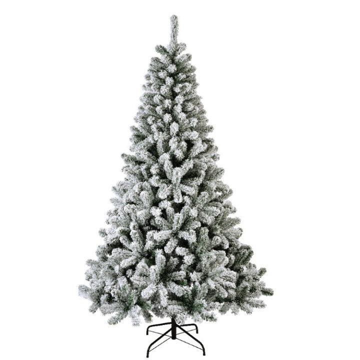 BOŽIĆNO DRVCE MONARCH PINE SA SNIJEGOM I METALNIM STALKOM 210 CM