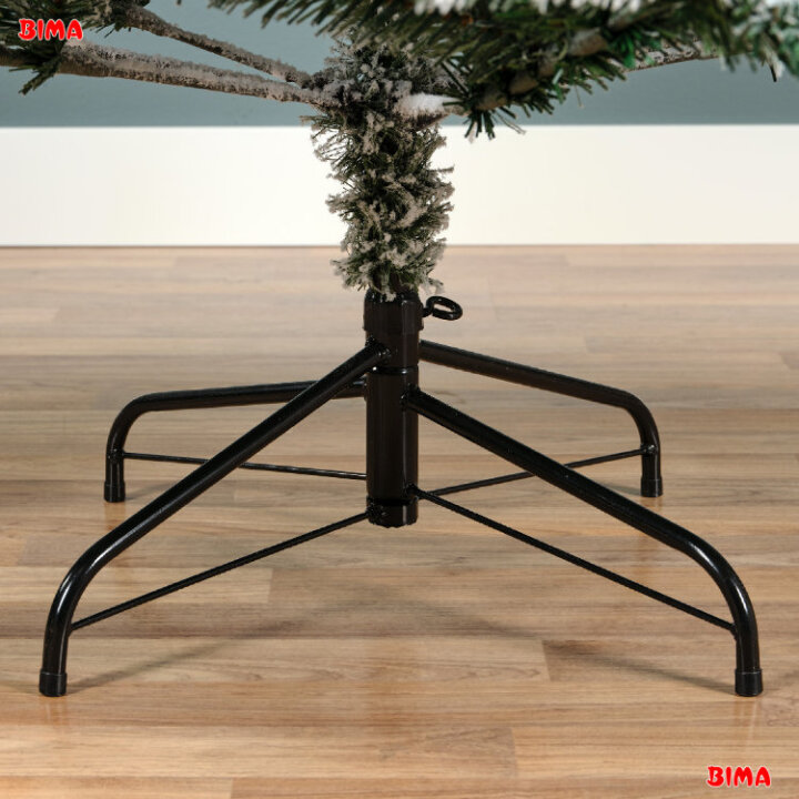 BOŽIĆNO DRVCE MONARCH PINE SA SNIJEGOM I METALNIM STALKOM 240 CM