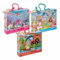 PUZZLE 25 DIJELNE SORT MOTIVI - MORSKA SIRENA / JEDNOROG / FARMA 35x25 cm
