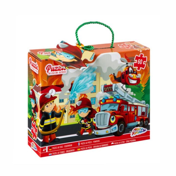 PUZZLE VATROGASCI 60 DIJELNE 58x38,5 cm