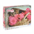 PUZZLE MAČIĆ S RUŽAMA 500 DIJELNE 50x70 cm