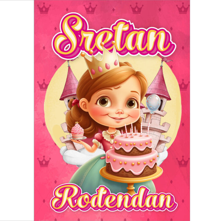 ČESTITKA ROĐENDANSKA - SRETAN ROĐENDAN - PRINCEZA