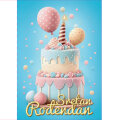 ČESTITKA ROĐENDANSKA - SRETAN ROĐENDAN - TORTA