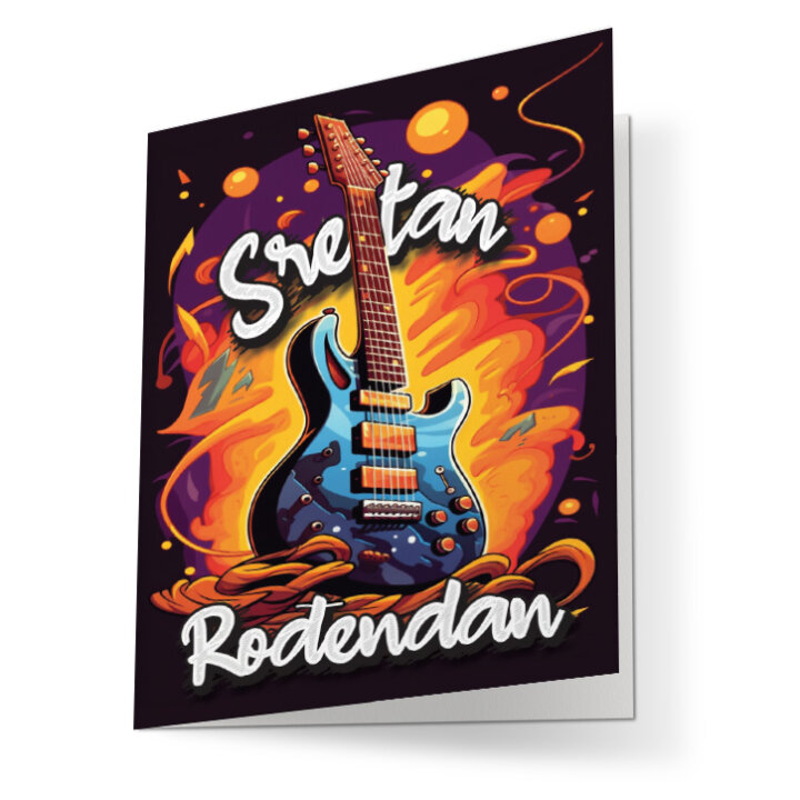 ČESTITKA ROĐENDANSKA - SRETAN ROĐENDAN - GITARA