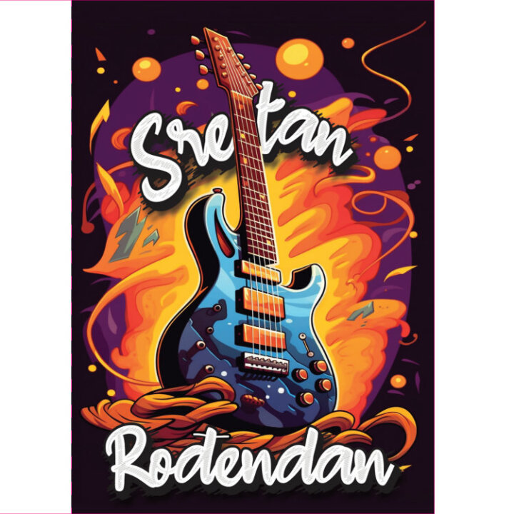 ČESTITKA ROĐENDANSKA - SRETAN ROĐENDAN - GITARA