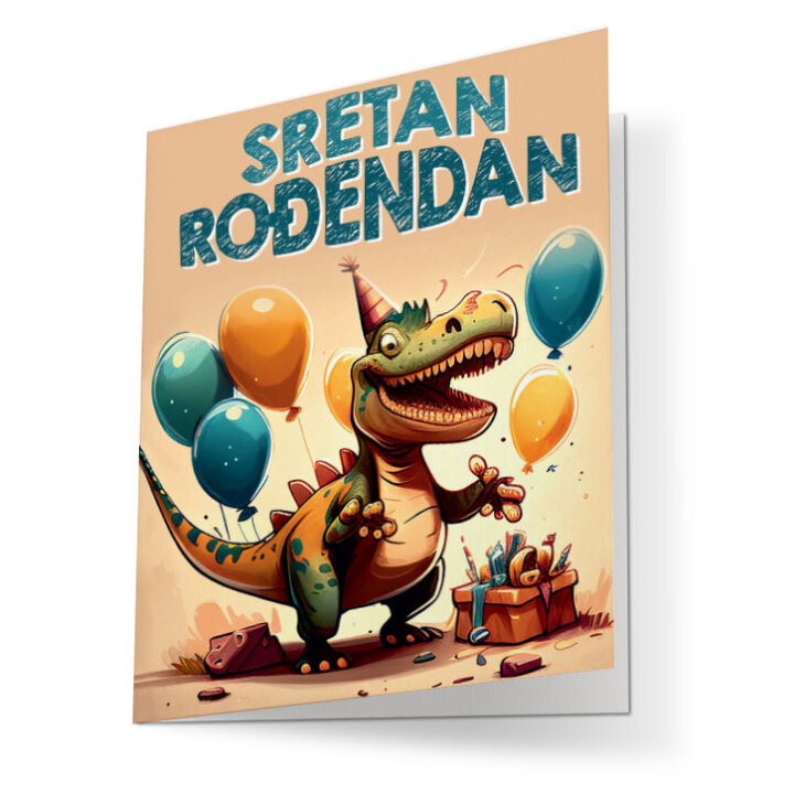ČESTITKA ROĐENDANSKA - SRETAN ROĐENDAN - DINO