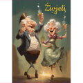 ČESTITKA - ŽIVJELI - VESELI PLESAČI