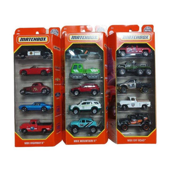 AUTIĆI METALNI 5/1 SORT- MATCHBOX - MATTEL