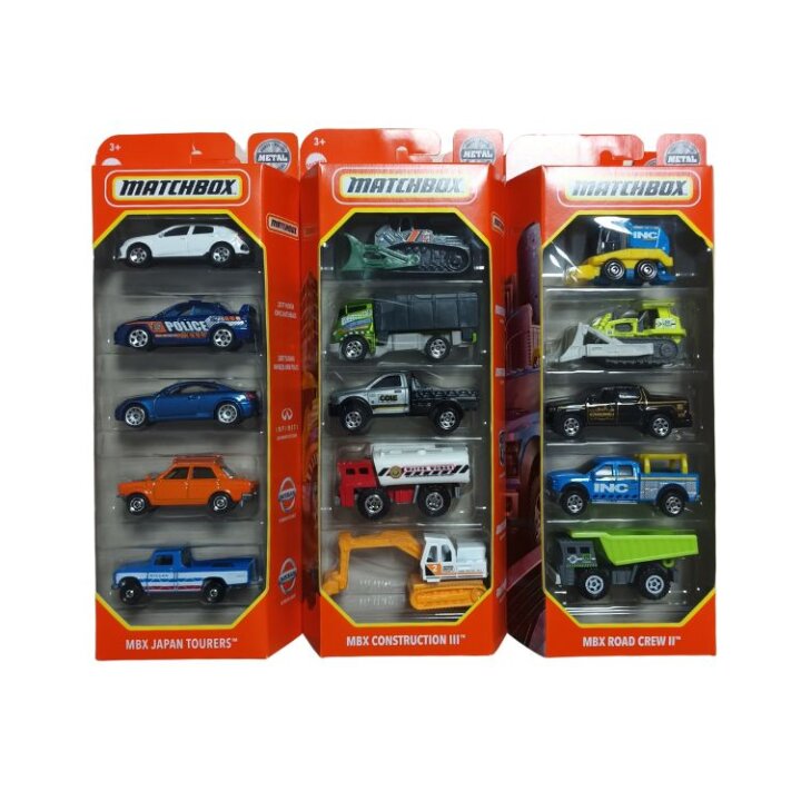 AUTIĆI METALNI 5/1 SORT- MATCHBOX - MATTEL