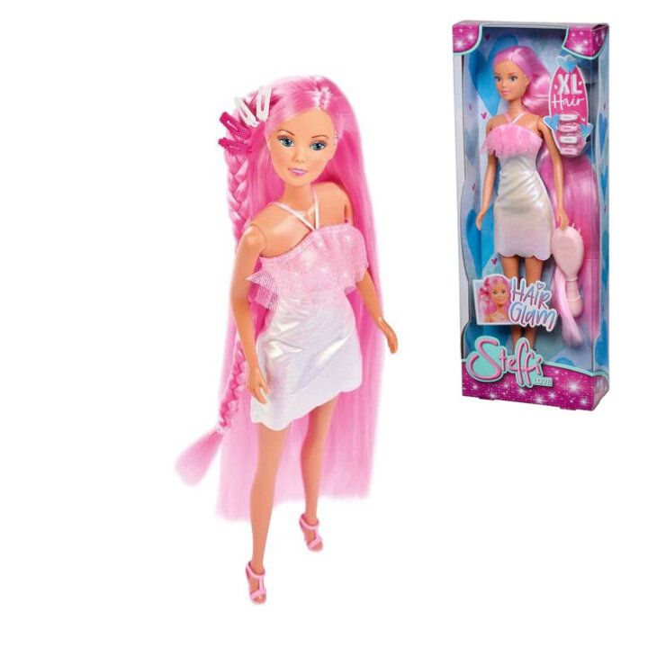 LUTKA STEFFI LOVE S XL KOSOM I PRIBOROM - SIMBA