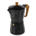 KAFETIJERA ZA ESPRESSO KAVU ZA 6 ŠALICA 300 mL NATURE - CRNO ALU
