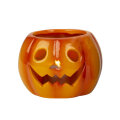SVIJEĆNJAK HALLOWEEN TIKVA 6,5 cm - SORT