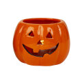 SVIJEĆNJAK HALLOWEEN TIKVA 6,5 cm - SORT