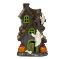 HALLOWEEN DEKORACIJA - KUĆICA SA SVJETLOM 17 cm - SORT