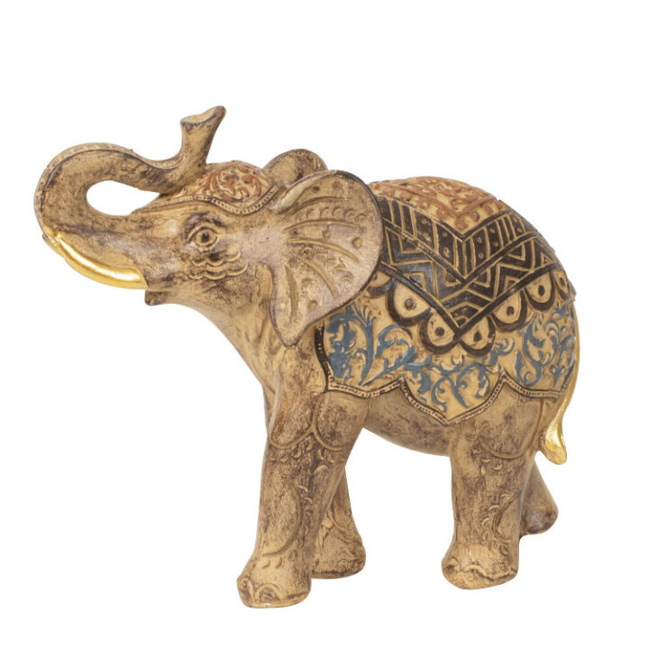 FIGURA SLON SMEĐI 15x13 cm
