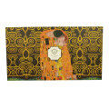 GUSTAV KLIMT ŠALICE ZA KAVU PORCULANSKE 6/1 280 ML U POKLON KUTIJI - THE KISS BROWN