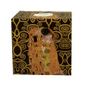 ŠALICA PORCULANSKA 350 ML U POKLON KUTIJI - THE KISS BROWN BY GUSTAV KLIMT