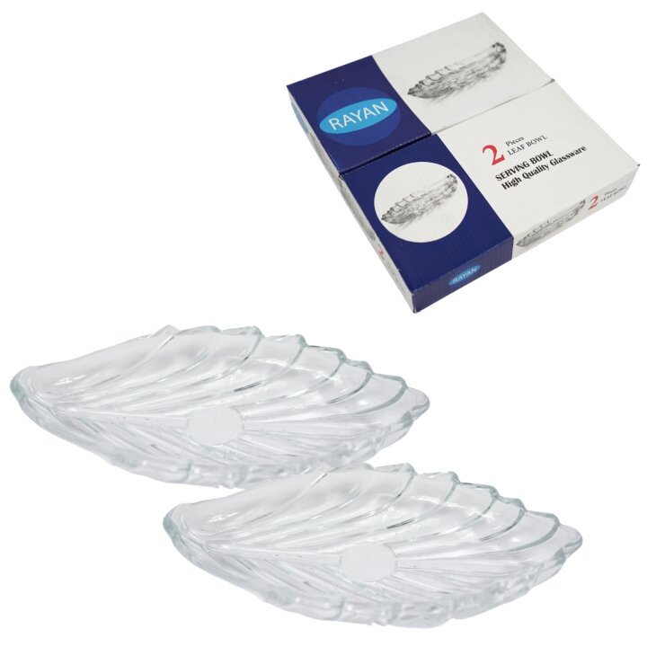 POSUDICE LIST STAKLENE 20 cm 2/1 - RAYAN