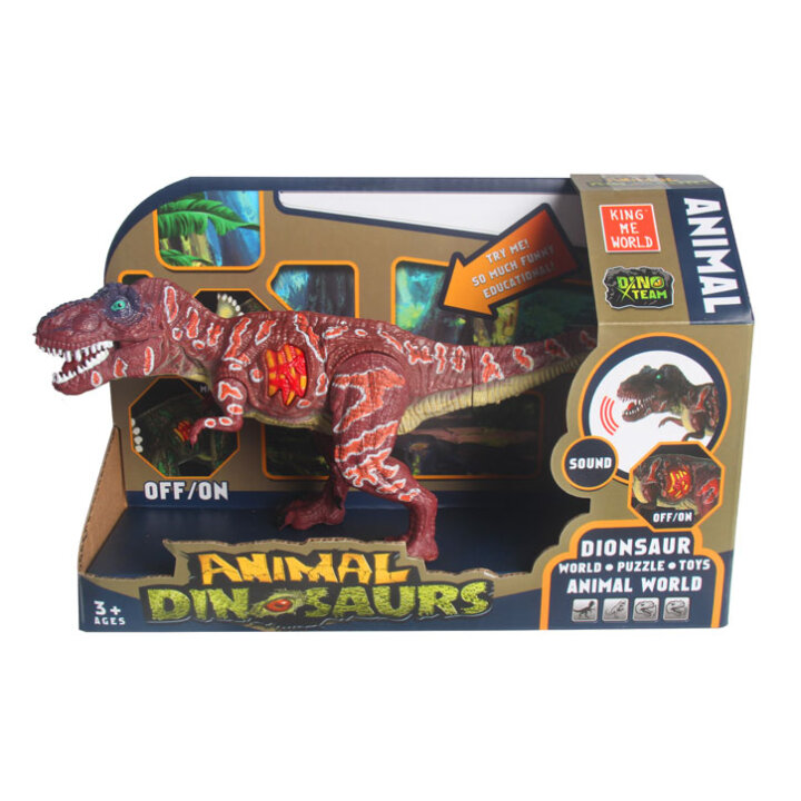 DINOSAUR SA ZVUKOM NA BATERIJE U KUTIJI