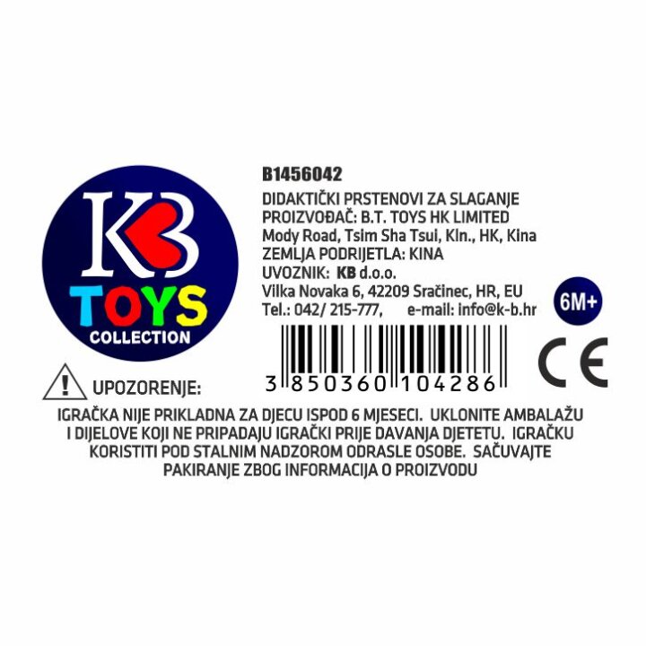 DIDAKTIČKI PRSTENOVI ZA SLAGANJE U KUTIJI