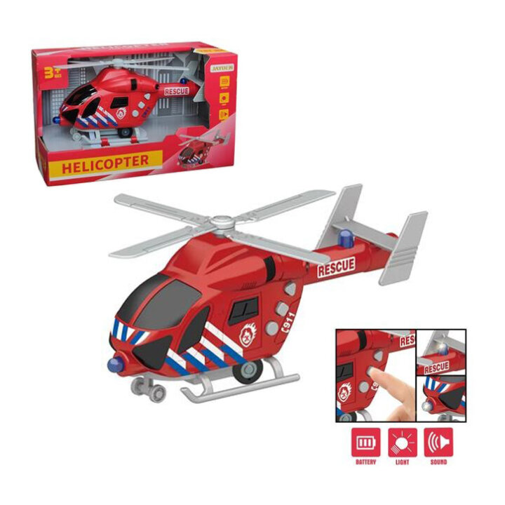 HELIKOPTER SA SVJETLOM I ZVUKOM NA BATERIJE U KUTIJI