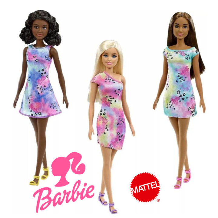 LUTKA BARBIE ŠARENA HALJINA 32,5 cm
