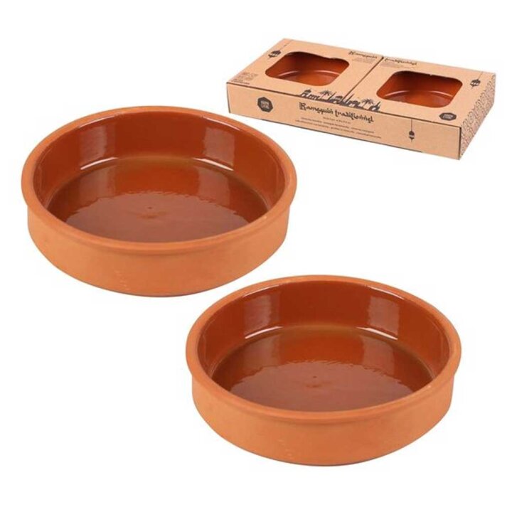 PEKAČI SET 2/1 TERRACOTTA 16x14cm