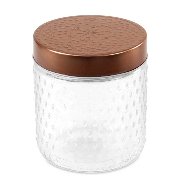 POSUDA ZA DOMAĆINSTVO 1000ml STAKLENA S POKLOPCEM