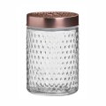 POSUDA ZA DOMAĆINSTVO 1250 ml STAKLENA S POKLOPCEM