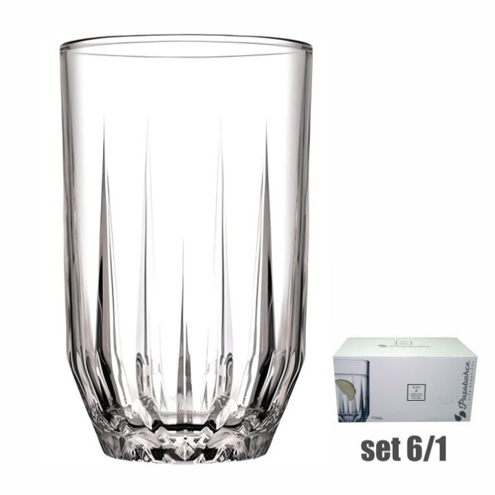 ČAŠE ECHO VISOKE STAKLENE 6/1 350 mL