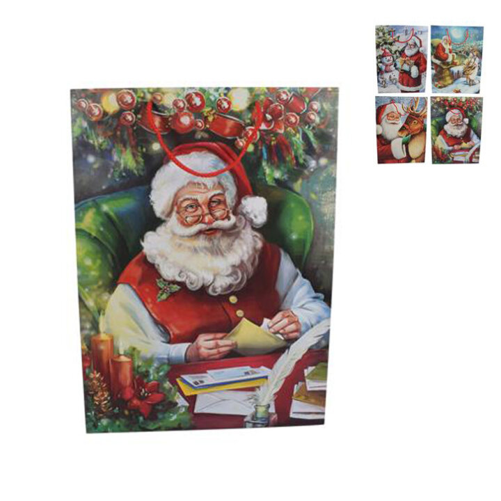 BOŽIĆNA POKLON VREĆICA SORT 33x45x10,5 cm