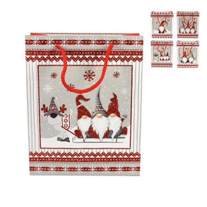 BOŽIĆNA POKLON VREĆICA SORT 33x25x10 cm