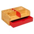 KUTIJICA ORGANIZATOR ZA KOZMETIKU BAMBUS 25x15,5x10cm