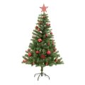 BOŽIĆNO DRVCE S UKRASIMA 39 KOMADA 150 cm
