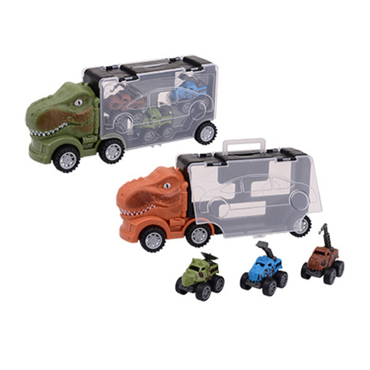 KAMION DINO SET S TRI DINO AUTIĆA - SORT