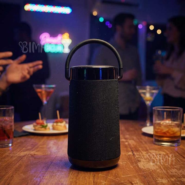 BEŽIČNI ZVUČNIK BLUETOOTH 10,5x10,5x18 CM- SOUNDLOGIC