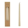 SVIJEĆE SPIRALNE 25 cm 3/1 KREM