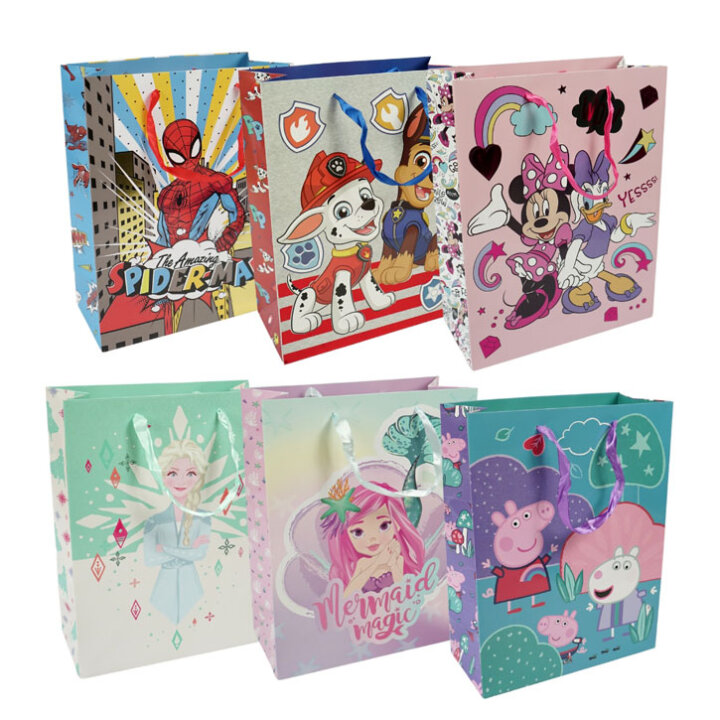 POKLON VREĆICA 34 cm - DISNEY MOTIV SORT