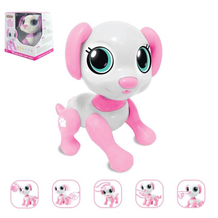 PAS ROBOT SMART ROZO-BIJELI 12x22x20 cm