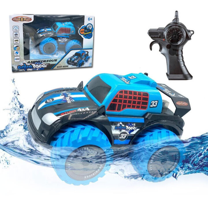 AUTIĆ NA DALJINSKO UPRAVLJANJE AMFIBIJSKI AQUA RACER 20x15x12 cm