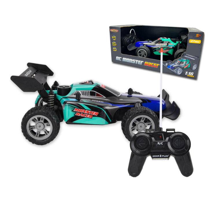 AUTIĆ NA DALJINSKO UPRAVLJANJE MONSTER RACER U KUTIJI 35x20x15,5 cm