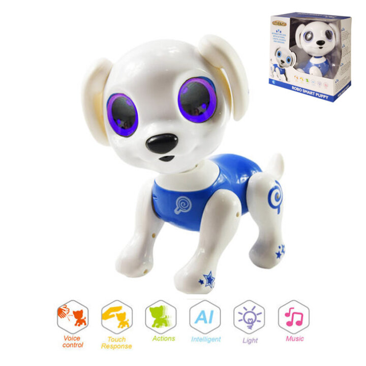 PAS ROBOT SMART PLAVO-BIJELI 12x22x20 cm