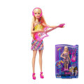 BARBIE LUTKA GLAZBENICA MUZIČKA S GITAROM, MIKROFONOM I SLUŠALICAMA - MATTEL