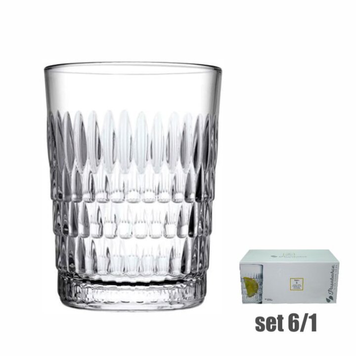 ČAŠE RAIN STAKLENE 6/1 250 mL