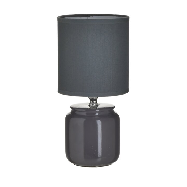 NOĆNA LAMPA KERAMIČKA 13x27 cm - SORT BOJE
