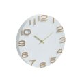 SAT ZIDNI BIJELO-ZLATNI 35 CM - PVC