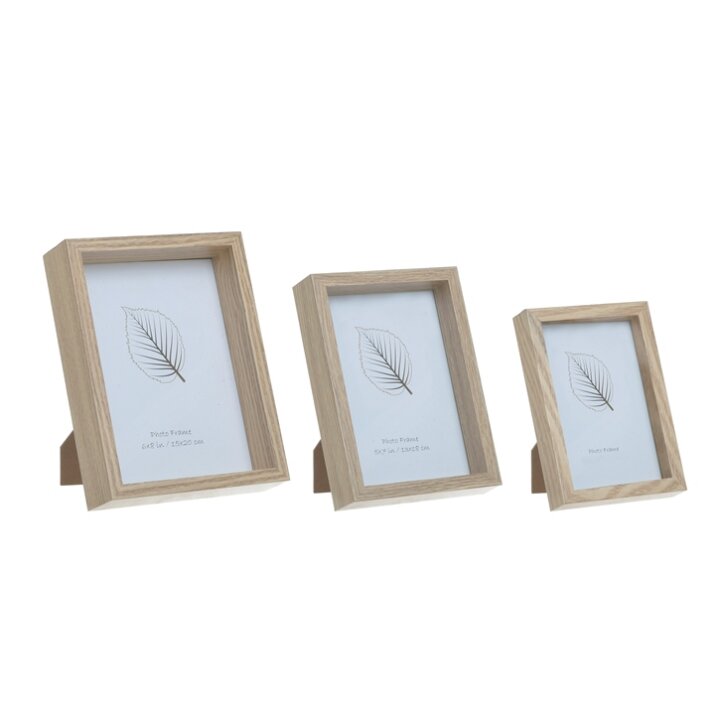 OKVIRI ZA SLIKE DRVENI 3/1 NATUR 15x20 cm