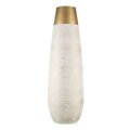 VISOKA VAZA ZA CVIJEĆE DEKORIRANA STONE-FIORENZA GOLD 70 CM