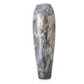 STAKLENA VAZA ZA CVIJEĆE FIDELIS-AURORA PLAVA 70 CM